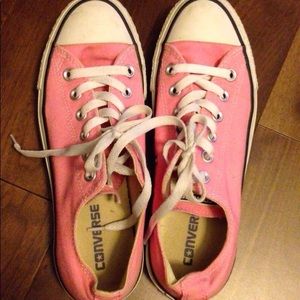 Woman's size 8 pinks converse